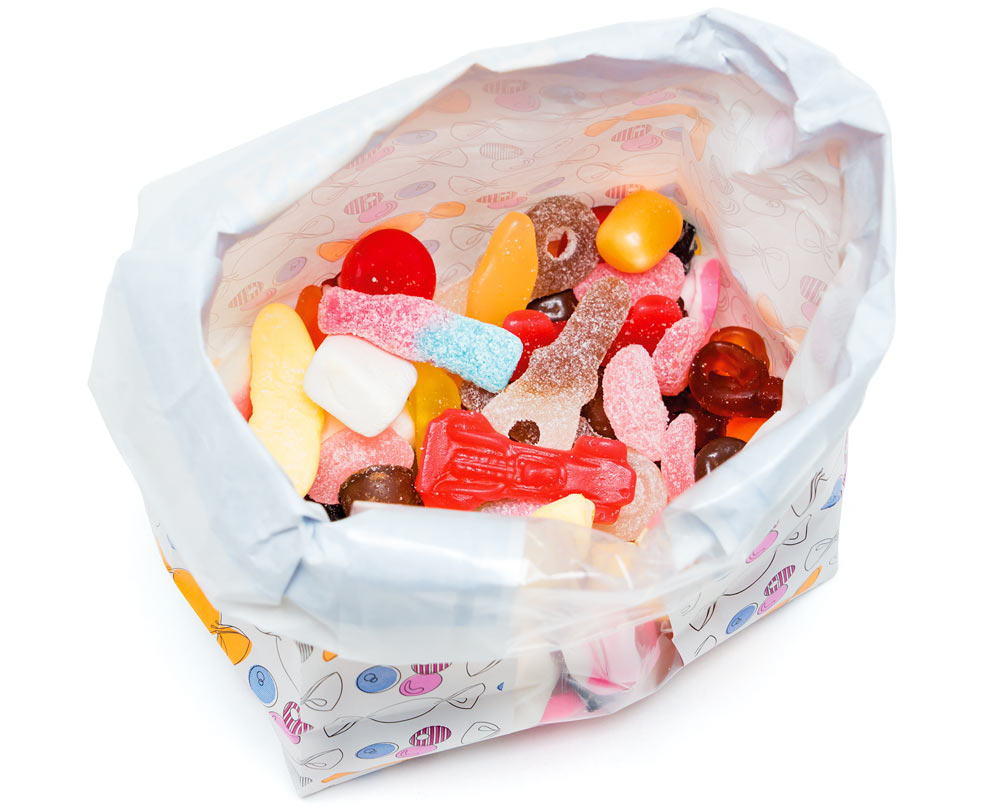 En svensk godispåse